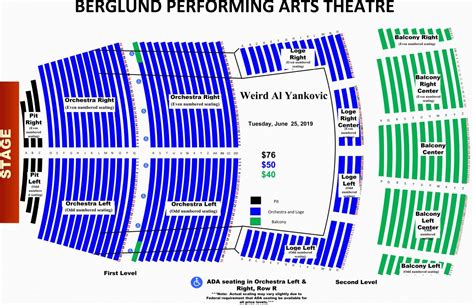 Berglund Center Roanoke Seating Chart - Center Seating Chart