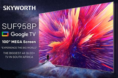 South Africa’s biggest 4K QLED+ TV is now available – 100 inches of ...