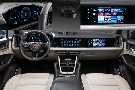 2024 Porsche Cayenne Interior Revealed, Debuts New Driver & Passenger Experience - autoevolution