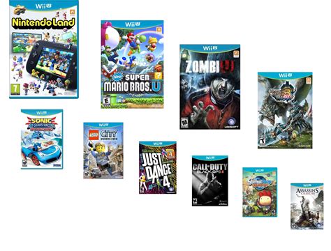 Made this from the top 10 best selling Wii U games in order. : wiiu