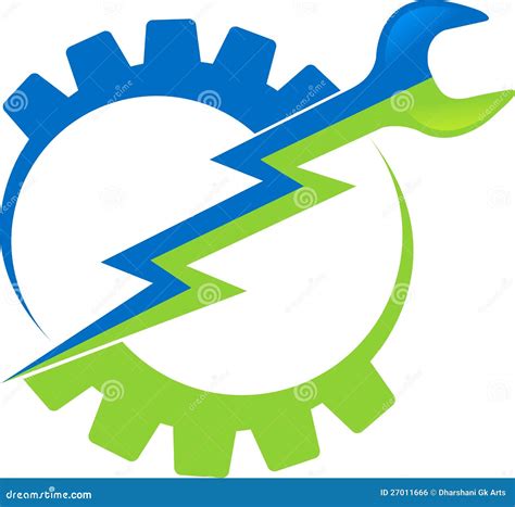 Power Tool Logo Royalty Free Stock Image - Image: 27011666