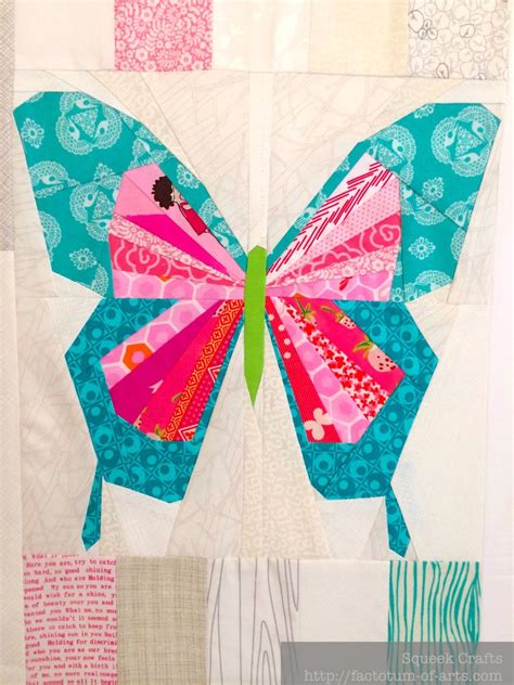 10in_Butterfly | Paper piecing quilts, Butterflies in my stomach ...