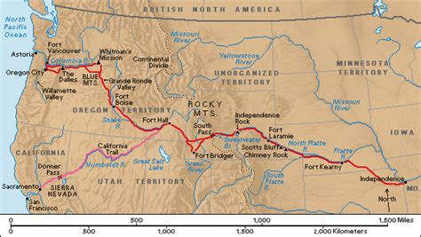 Image result for forts along the oregon trail | California trail, Oregon trail, Oregon trail map