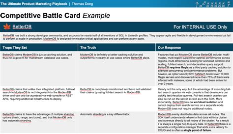 The Essential Guide To Sales Battlecards | MTD Sales Training