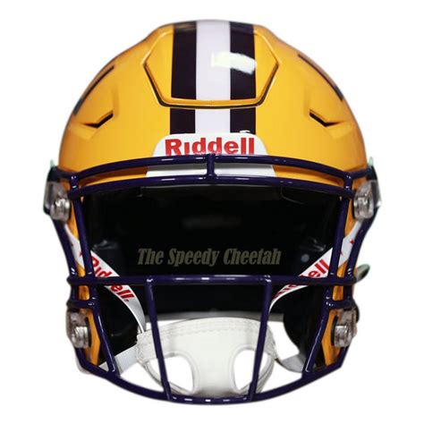 LSU Tigers Riddell SpeedFlex Authentic Helmet – The Speedy Cheetah