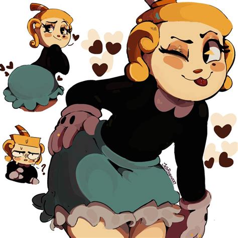 Ms. Chalice | Cuphead | Anime character design, Fan art, Art drawings ...