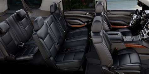 2020 Suburban Large SUV Interior Seating | Chevy suburban, Chevy tahoe interior, Large suv