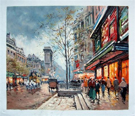 77 best Street Scene painting Art images on Pinterest | Canvas art ...