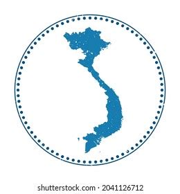 Vietnam Sticker Travel Rubber Stamp Map Stock Vector (Royalty Free) 2041126712 | Shutterstock