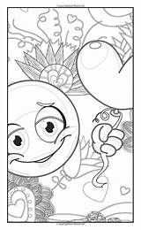 Free Emoji Coloring Pages  ColoringGamesOnlineCom sketch template