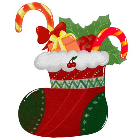 christmas stocking clipart 28707662 PNG