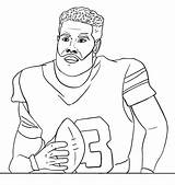 Odell Beckham Jr coloring Page  Download Print Or Color Online For Free sketch template