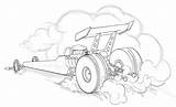 Top Fuel Dragster Coloring Pages Sketch Page sketch template