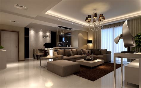 Modern Luxury Living Room Design Impression Roohome