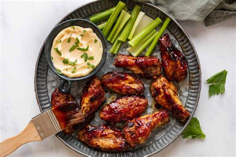 Spicy BBQ Chicken Wings - My Food Story