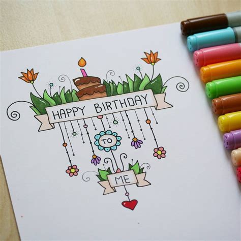 What To Draw On Someone's Birthday | The Cake Boutique