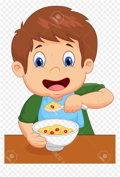 Clip Art Breakfast Lunch Dinner Clipart - Download Boy Eating Lunch ...