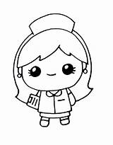 Nurse Coloring Pages Free Printable PDF sketch template