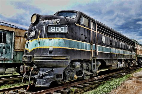 Train - Art Deco Locomotive 900 Photograph by Paul Ward | Pixels