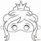 Princess Mask coloring Page  Free Printable Coloring Pages Coloriage sketch template