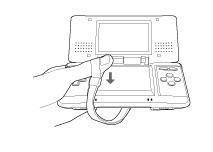 Fun fact: the original DS came with a wrist strap that included a “thumb stylus” for use with ...