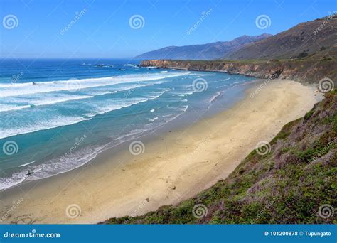 Sand Dollar Beach stock photo. Image of monterey, beach - 101200878