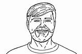 Coloriages De Monsieur Bête  Gratuits à Imprimer PDF JPG sketch template