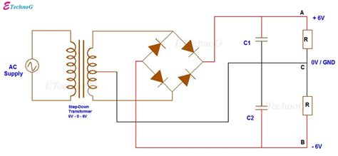 Full Wave Bridge Rectifier Output Voltage