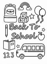 Back to School For Kids coloring Page  Download Print Or Color Online sketch template