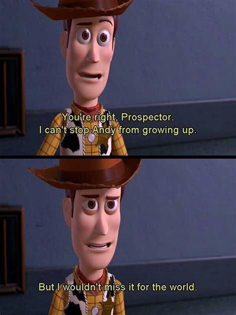 Toy Story 2 quotes scene | Toy story quotes, Woody toy story, Toy story