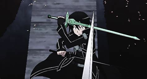 SAO Kirito Kirito Kirigaya, Kirito Asuna, Kirito Sword, Wallpaper Animes, Art Wallpaper, Online ...