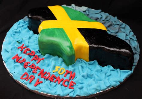 Love Dem Goodies: Island of Jamaica Flag Cake