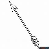 Arrow Coloring Page  Easy Drawing Guides sketch template