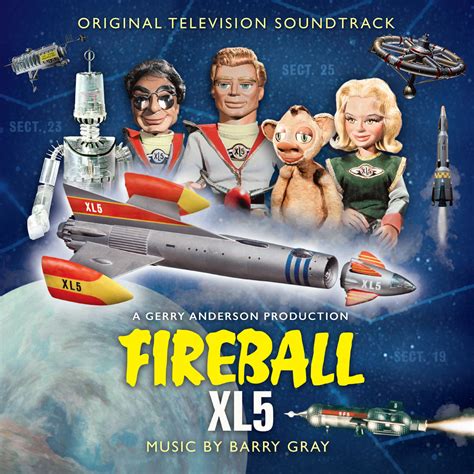 Fireball XL5 CD (Original Television Soundtrack)Barry Gray (SILED1595) | FabGear USA | Classic ...