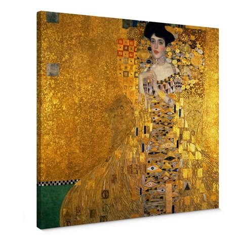 Klimt - Portrait of Adele Bloch-Bauer I Canvas print | wall-art.com