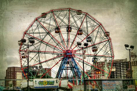 Coney Island Wonder Wheel Photograph by Debra Forand