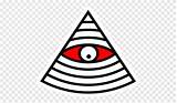 Olho Da Providência Illuminati Triângulo Pessoas Png  PNGEgg sketch template