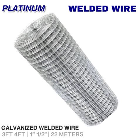 Per Roll | Galvanized Welded Wire Mesh Screen | Chicken Wire | Sold per ...