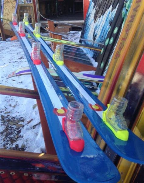Colorado Flag Shot Ski (hand-painted) shot skis apres ski custom oil painted | Shot ski, Skiing ...