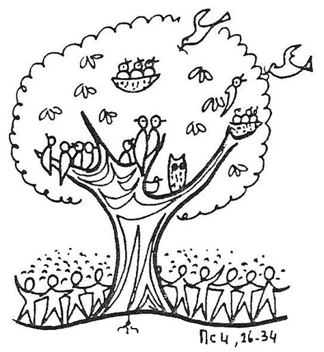 Faith The Size Of A Mustard Seed Coloring Page - Belinda Berube's Coloring Pages