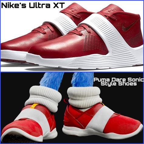 Nike's and Puma's Sonic shoes lookalikes : r/SonicTheHedgehog