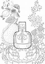 10 Perfume Bottle Printable Coloring Pages  KoloringPages sketch template