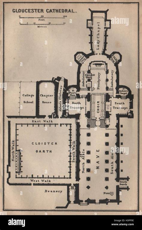 Gloucester Cathedral Floor Plan - floorplans.click