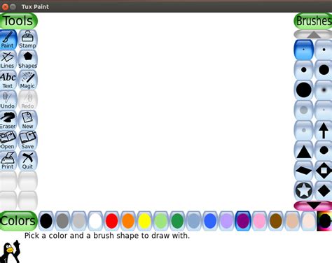 Tux Paint Coloring Book - FREE COLORING PAGES