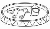 Sandbox coloring page  Free Printable Coloring Pages sketch template