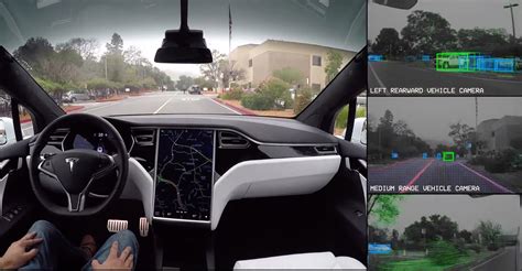 Tesla self-driving demo shows you what the car sees