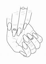 Basic Hand Drawing Sketch Coloring Page sketch template