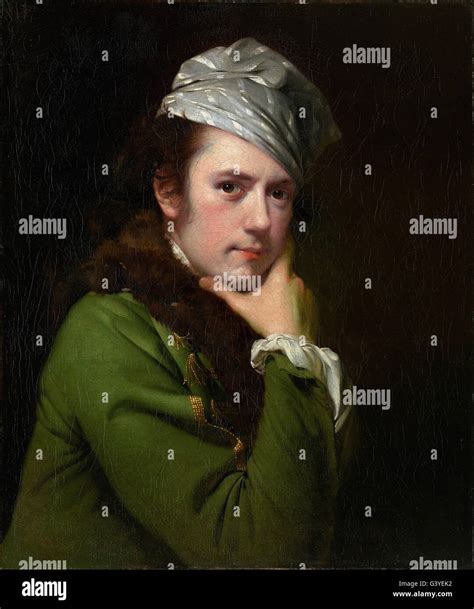Joseph wright of derby self portrait hi-res stock photography and images - Alamy