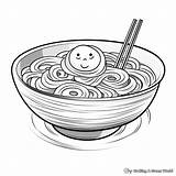 Noodle Coloring Pages  Free & Printable sketch template