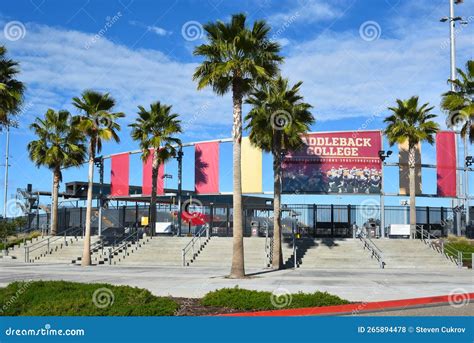 MISSION VIEJO, CALIFORNIA - 8 JAN 2023: Entrance To the Football ...